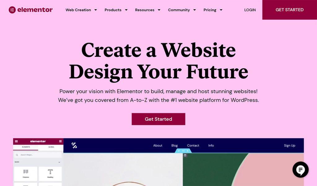 elementor landing page wordpress plugin