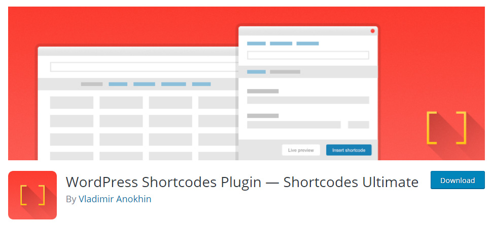 WordPress Shortcodes Plugin Shortcodes Ultimate