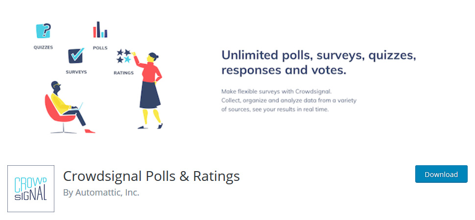 polldaddy crowd signal polls and rating