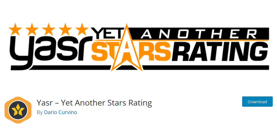 yasr yet another stars rating