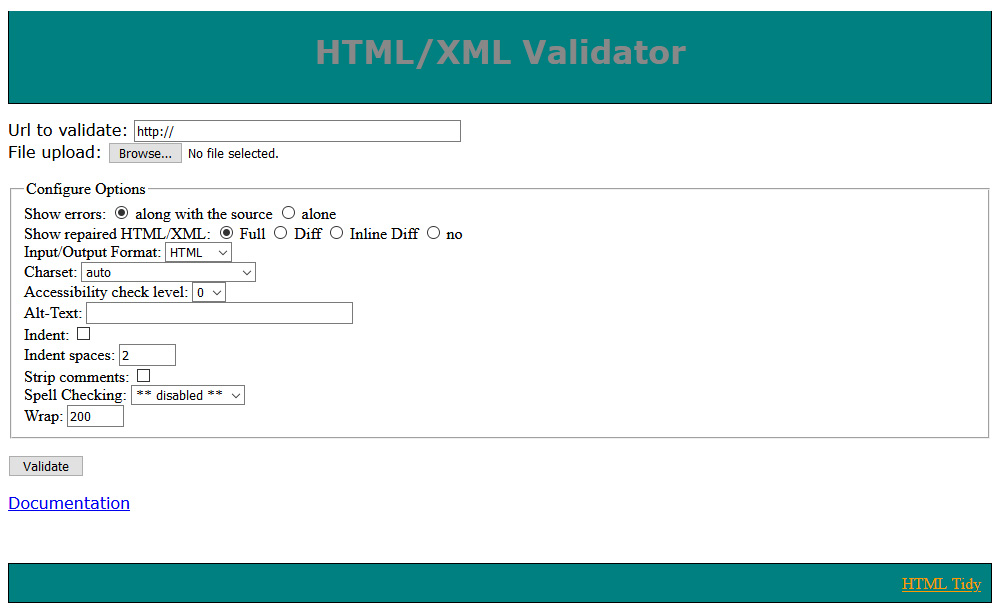 Aborla HTML Validator
