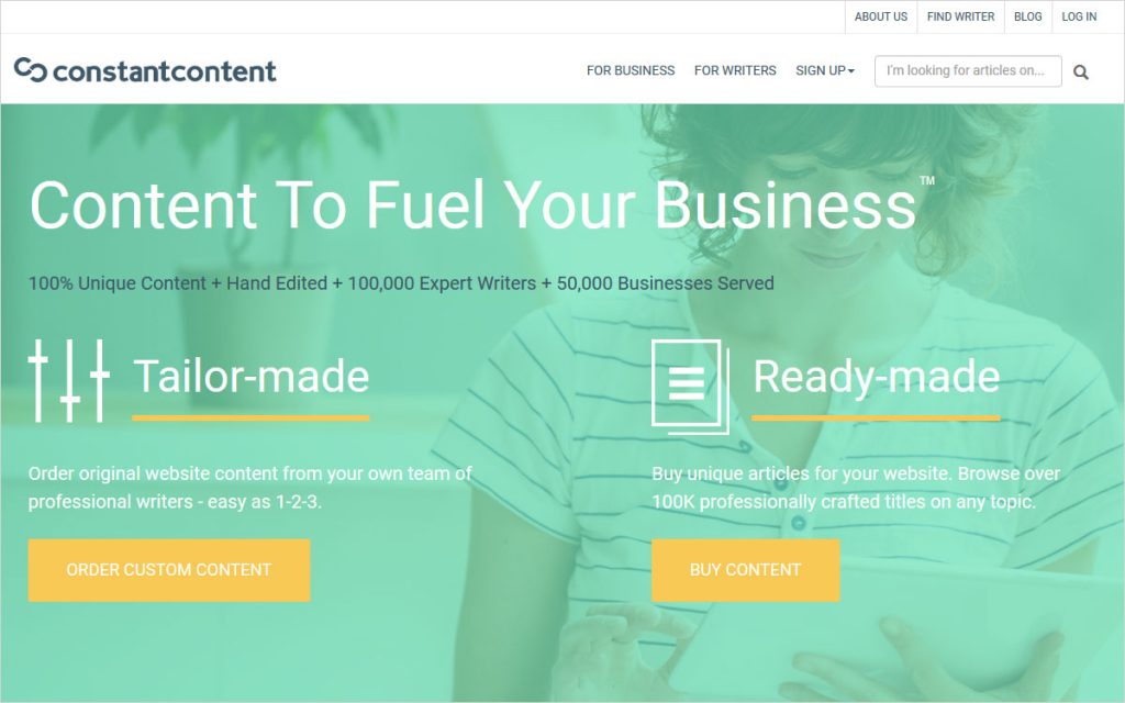 constant content email newsletter