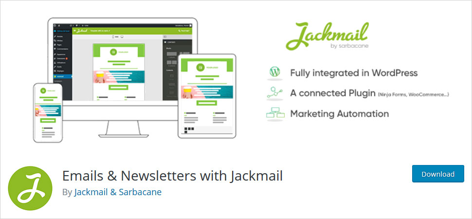 jackmail emails and newsletter