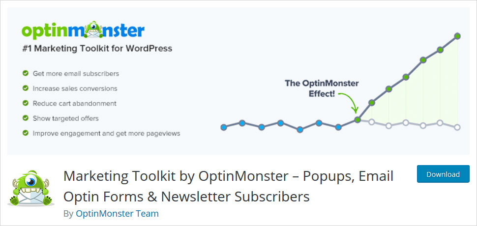 optinmonster email newsletter subscribers wordpress plugin