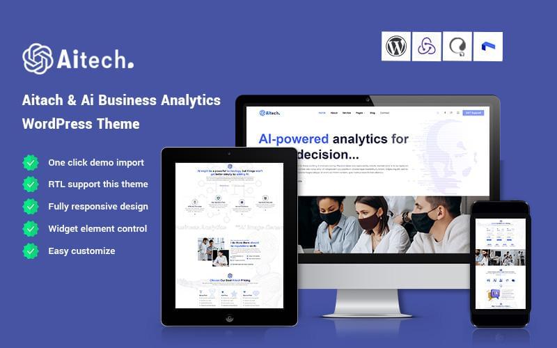 Ai Business Analytics Pre Built WordPress Theme