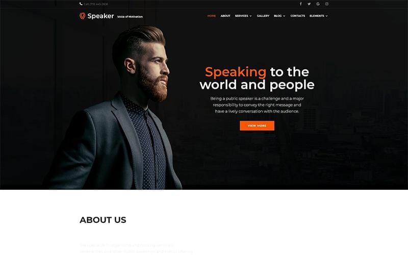 Ziracon Event Planner Portfolio Multipage Creative HTML Website Template