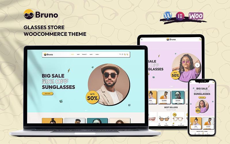 Glasses Store Ready Made WooCommerce Theme