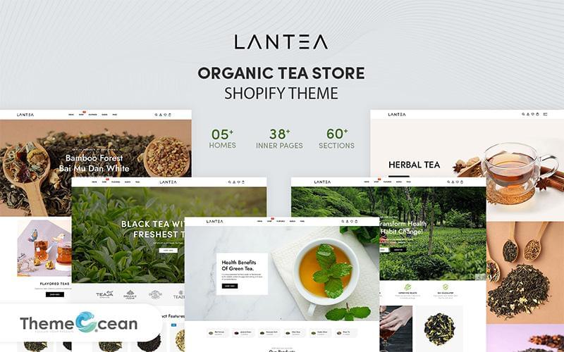 Organic Tea Store Ready Made Shopify Theme