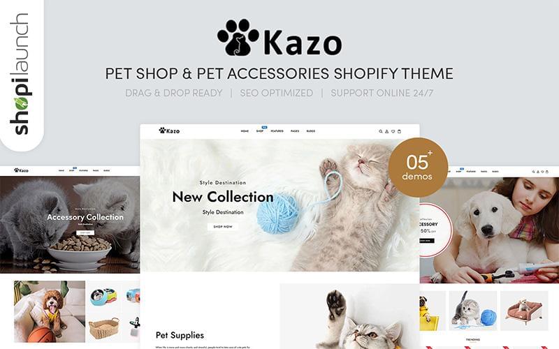 Pet Shop & Pet Accessories Shopify Theme