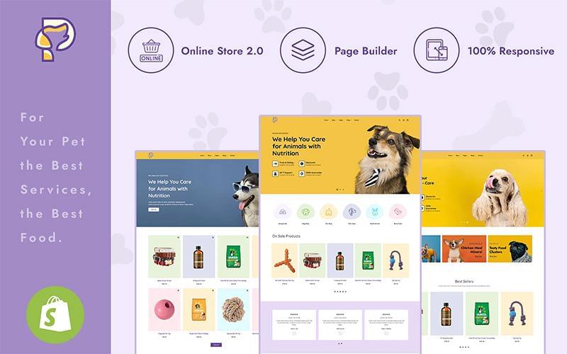 Petito Pet Store Ready Made Shopify Theme