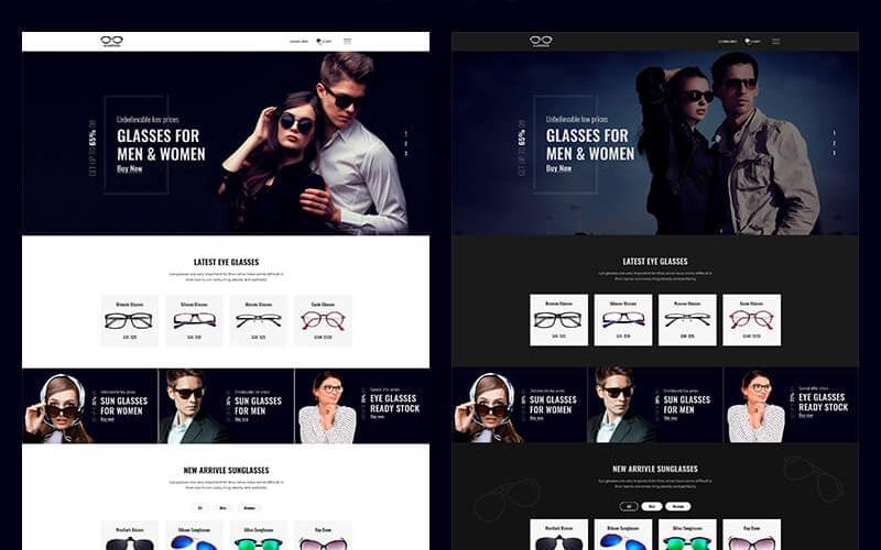 Sunglasses Store for Men and Women WooCommerce Theme