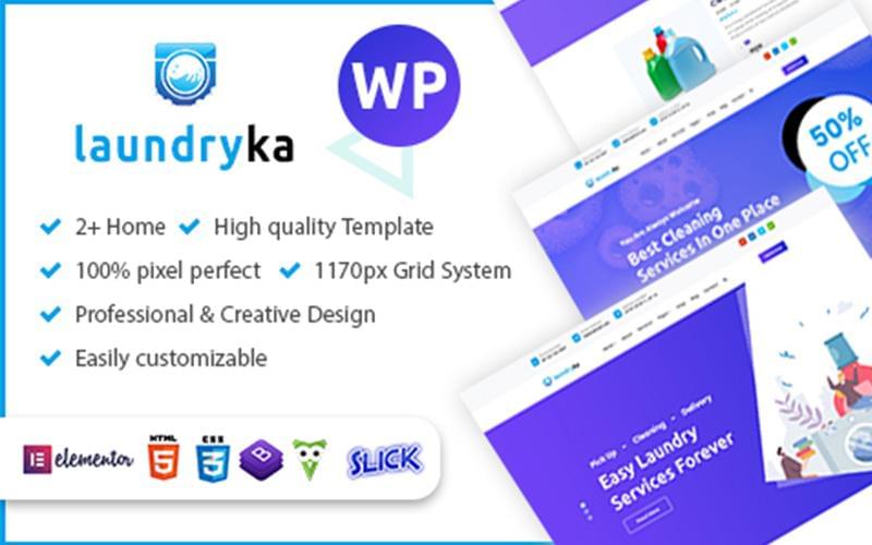 Burke Dry Cleaners WordPress Theme