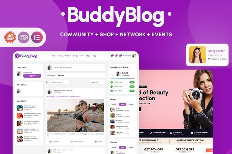 Enfield Community Forum BuddyPress WordPress Theme