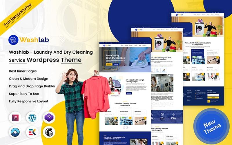 St Cloud Dry Cleaners and Laundry WordPress Theme