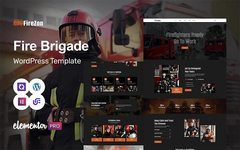 Clip Art Fire Safety WordPress Theme
