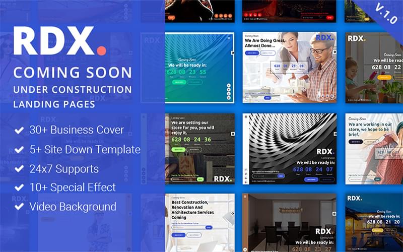 Coming Soon HTML Template